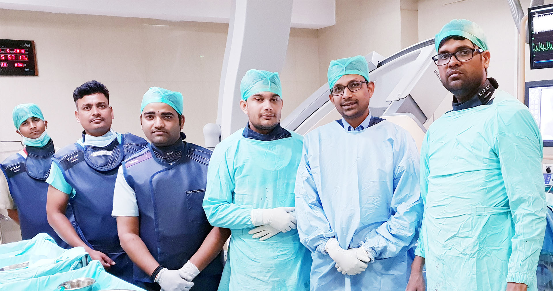 Dr. Gautam Swaroop with Team