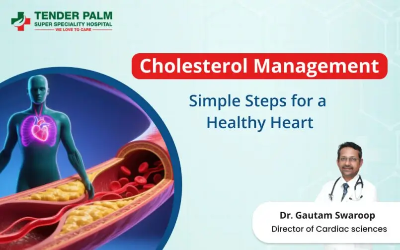 cholesterol management tips by cardiologist Dr Gautam Swaroop for a healthy heart