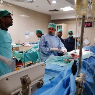 Dr. Gautam During Operation