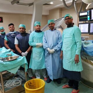 Dr. Gautam During Operation
